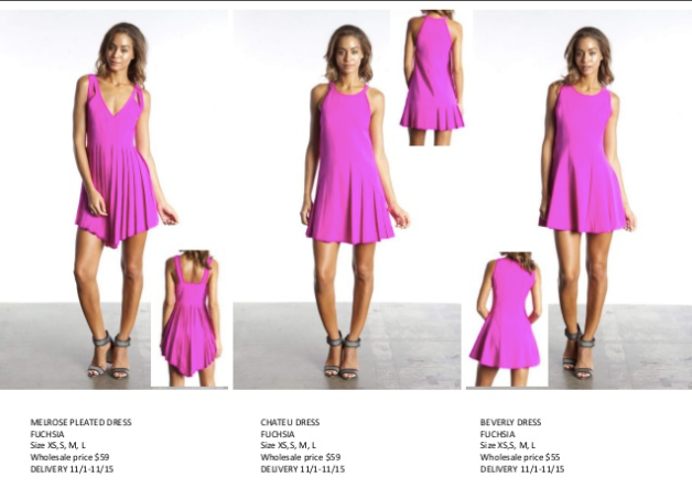 Apparel Line Sheet And It's Importance 1 line sheet