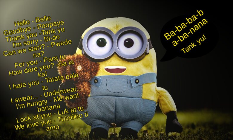Thank You Minion: Learn Joyous Minion Language In just 5 minutes: 1 thank you minion