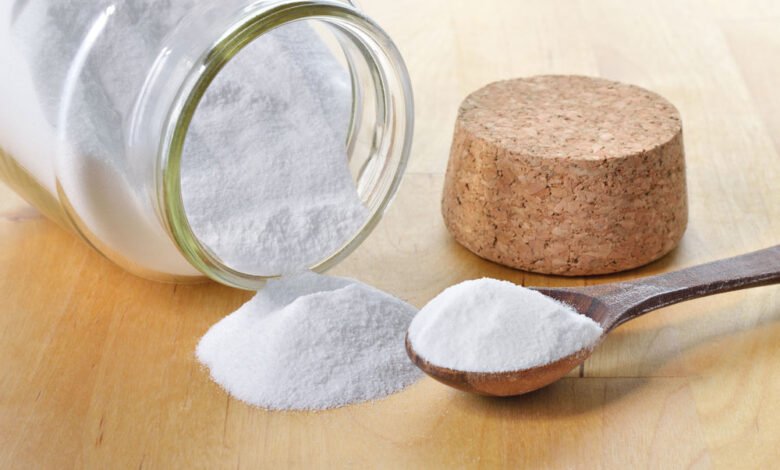Sodium bicarbonate baking soda