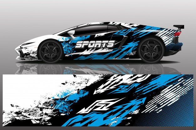 Material Choice for Car Decals – Some Important Considerations 1 sport car decal wrap illustration 153744 7506