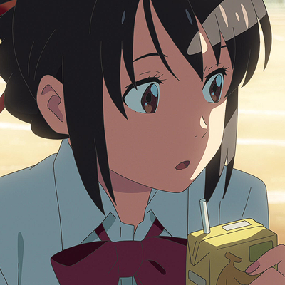 Miyamizu Mitsuha anime pfp
