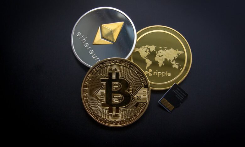 Which Coins Are Shitcoins? 1 ripple etehereum and bitcoin and micro sdhc card